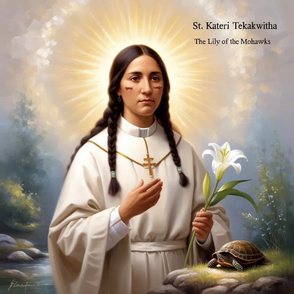 Image of St. Kateri Tekakwitha
