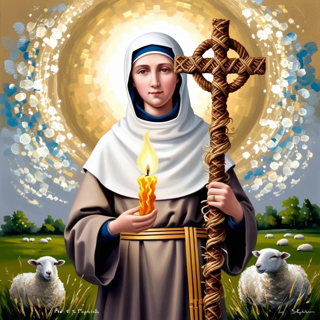 Image of St. Brigid of Ireland