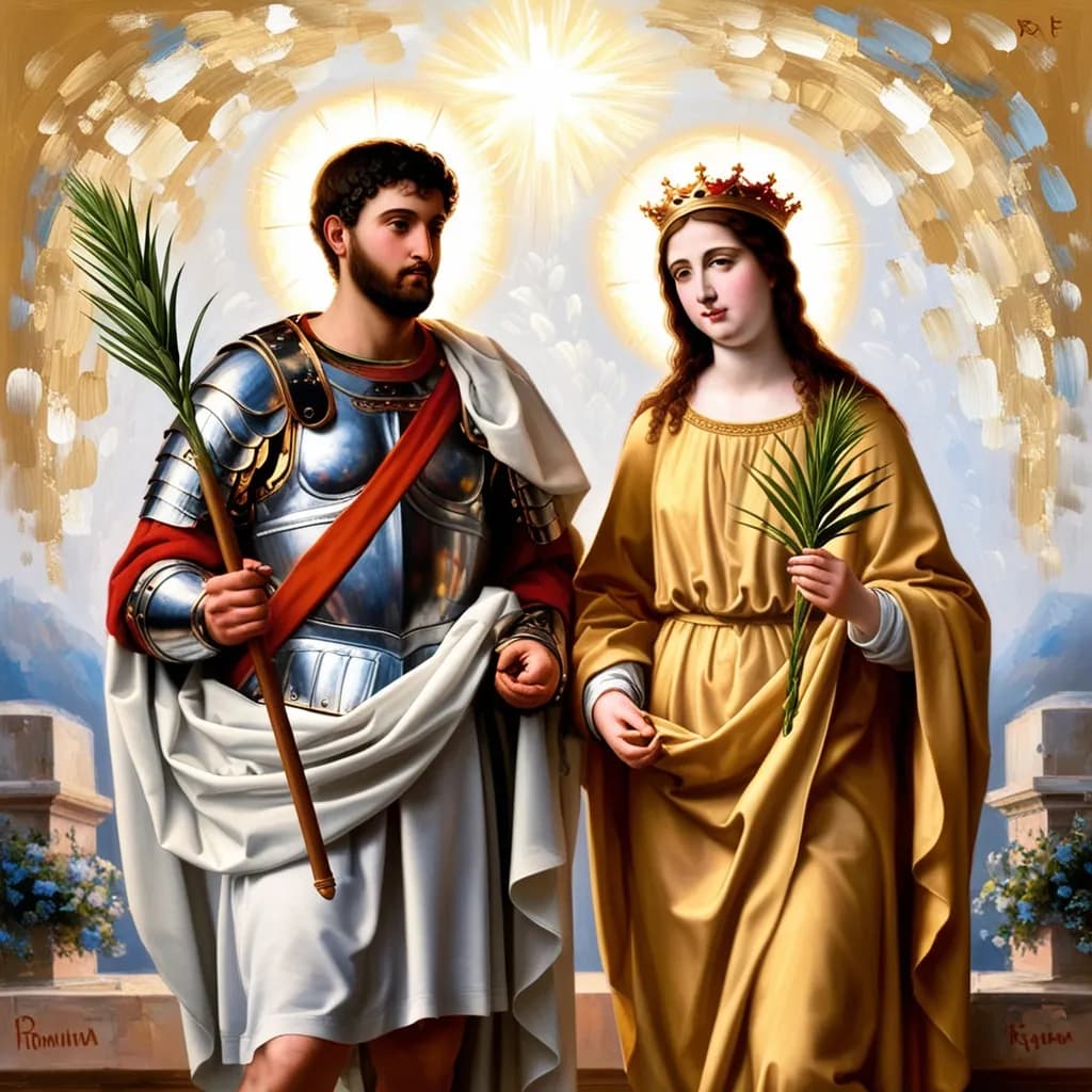 Image of St. Victor and Corona
