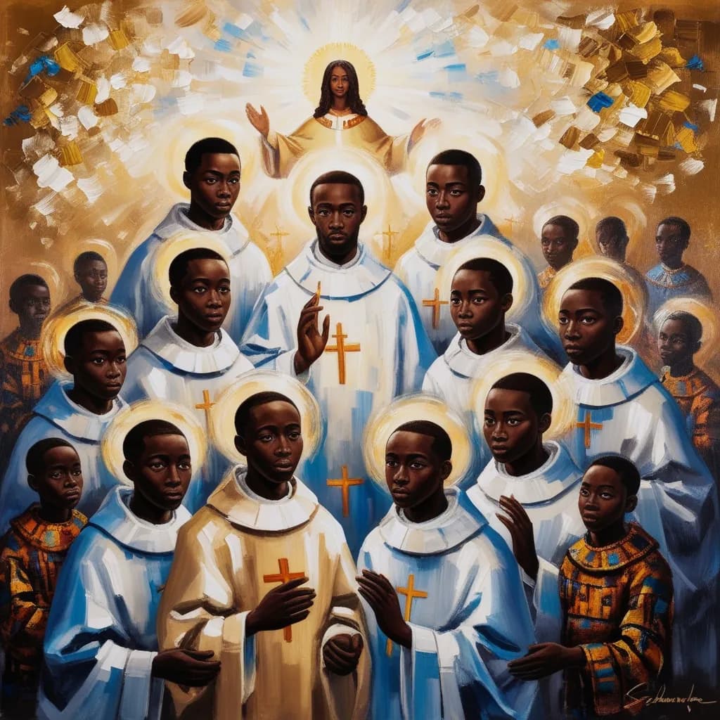 Image of St. Charles Lwanga and Companions Image of St. Charles Lwanga and Companions