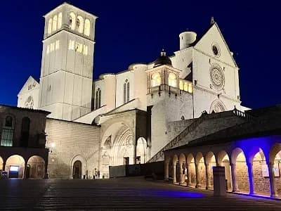 Image of Papal Basilica and Sacred Convent of Saint Francis in Assisi Image of Papal Basilica and Sacred Convent of Saint Francis in Assisi