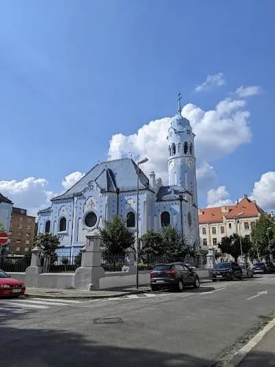 Image of The Blue Church - Church of St. Elizabeth Image of The Blue Church - Church of St. Elizabeth